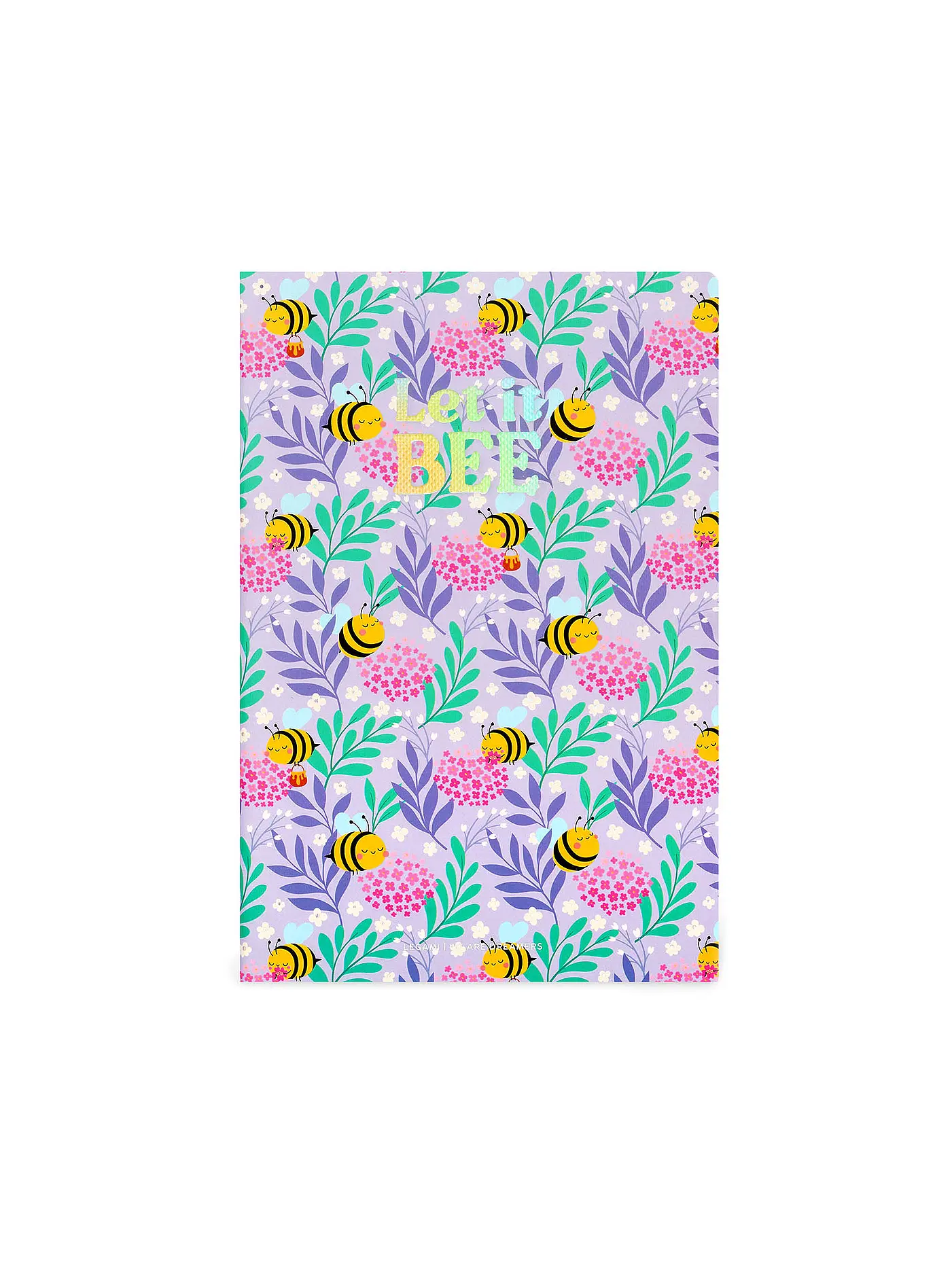 LEGAMI | Liniertes Notizbuch - Large - B5-Format Bee | 